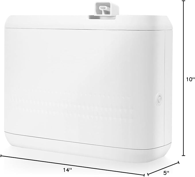 Smart Scent Air Machine for Home, HVAC Scent Diffuser for Essential Oils with Cold-Air Diffusion Diffusion System, Waterless Aromatherapy Diffuser 850ml Covers Up to 8000 Sq.Ft, White