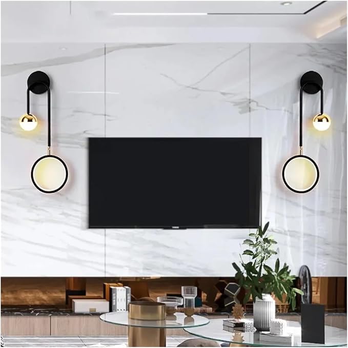 LED - Wall Lamps - Minimalist Modern Living Room Bedroom Study Corridor Background Decorations Lighting,for Living Space