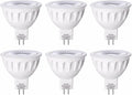 Wixann MR16 LED Bulbs Dimmable, 5W 3000K Soft Warm White, 450LM, 12-Volt Gu5.3 Bi-Pin Base, 40 Degree Spot Lighting for Indoor. 6 Pack