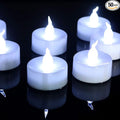 Led tealights,50 Pack Flameless Candles Lights Realistic Flickering Battery Operated Led Tea Lights Candles for Christmas,Wedding, Birthday, Halloween Gifts Home Decoration in Cool White