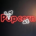 Popcorn LED Neon Signs for Wall Decor Neon Wall Art Acrylic LED Lights with Hanging Chain Light Up for Bedroom Decor Graduation Bar Pub Wedding Party 5V USB Powered Dimmable