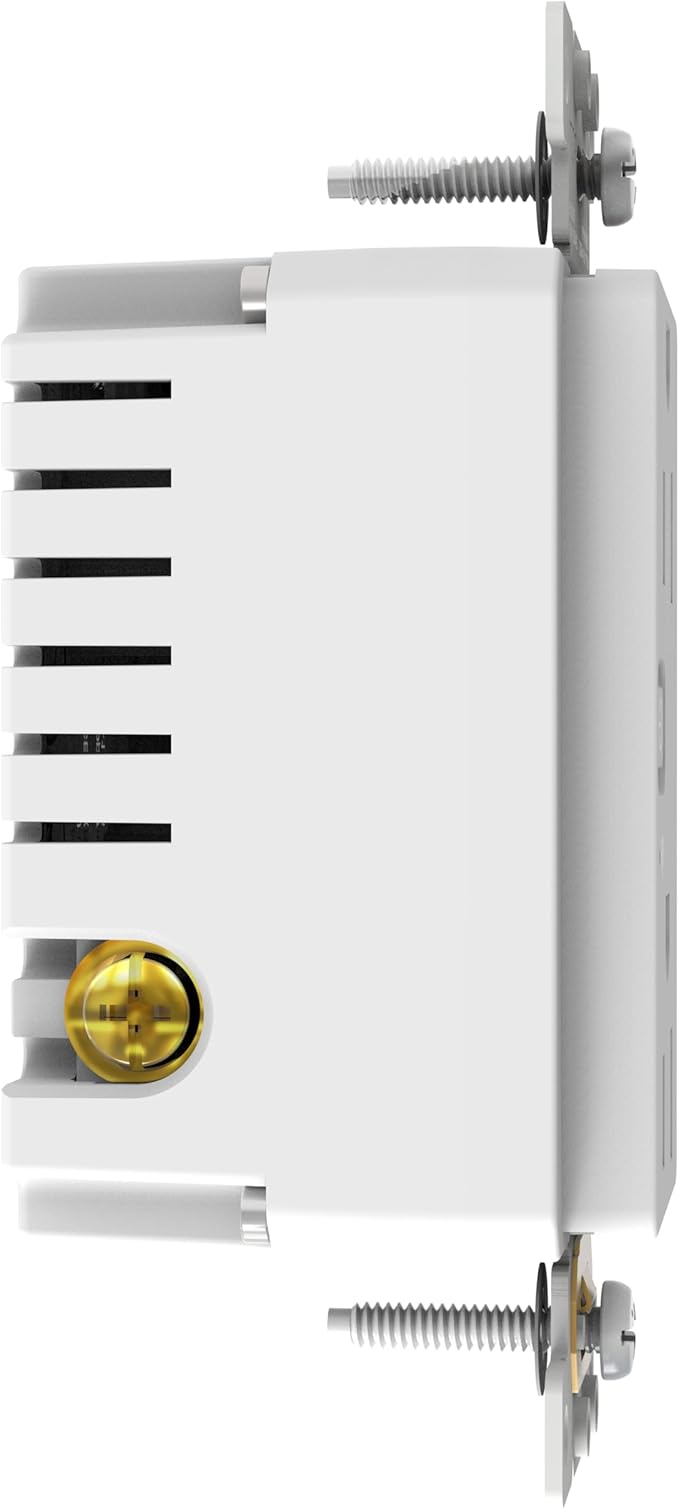 Square D by Schneider Electric X Series 15A 125V Wi-Fi Energy Monitoring Socket Outlet, Tamper Resistant, Needs Neutral Wire, Matter Certified, Compatible with Alexa, Google Home, Apple Home, White