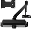SOPHIA Automatic Door Closer Commercial, Auto Door Closer for Home Size 3 DK500, 3H Fire-Rated Hydraulic Door Closer Residential & Life Size Fitting Template, UL Listed, ANSI Grade 3, Matte Black