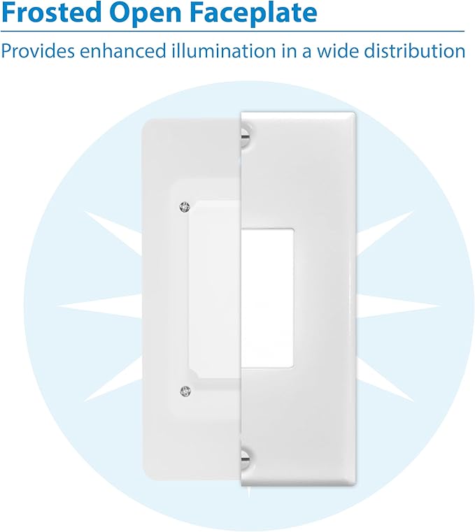 NICOR Lighting STP2 Frosted White LED Step Light (STP2F120WH)