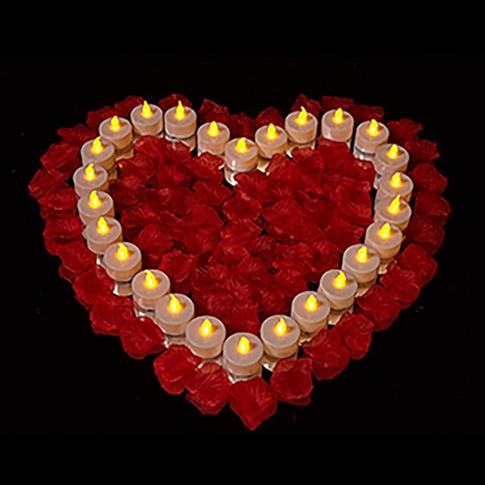 24Pack LED Tea Light Remote Control Battery Operated Flameless Candles Realistic and Bright Flickering Long Lasting 400 Hours Electric Candles for Christmas Home Party Wedding Decor (Warmyellow)