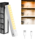 Under Cabinet Lights Wireless, 2 Working Modes, LED Lights for Bedroom, Rechargeable and Dimmable Cabinet Lights, Battery Operated Lights, Easy Installation