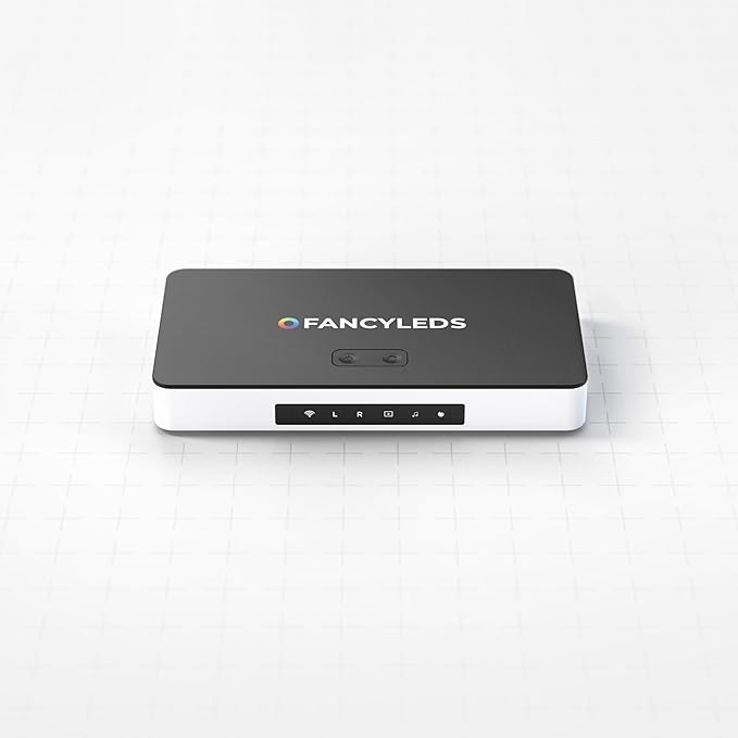 Fancy Sync Box Ambient TV Backlighting Syncing Box HDMI 2.0 All TV Sizes Fancyleds (70" to 90")