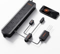 Spider Farmer GGS AC5 Power Strip Kits, 5 AC APP-Based Controls Outlets, 3 in 1 Soil Sensor, Temp Humid Light Sensor, for Indoor Grow Tent and Room