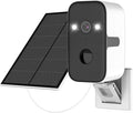 VSTARCAM 2K Solar Security Camera Wireless Outdoor, Free Cloud & SD Storage, No-Drill Magnetic Mount, 5G/2.4G Dual-Band WiFi 6, Motion Alerts, 6-Month Battery, Color Night Vision, IP66, 2-Way Talk