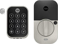 Yale Assure Lock 2 Touch Deadbolt, Satin Nickel Keyless Entry Door Lock with Touch Digital Keypad and Fingerprint Scanner, (No Wi-Fi), YRD450-F-BLE-619