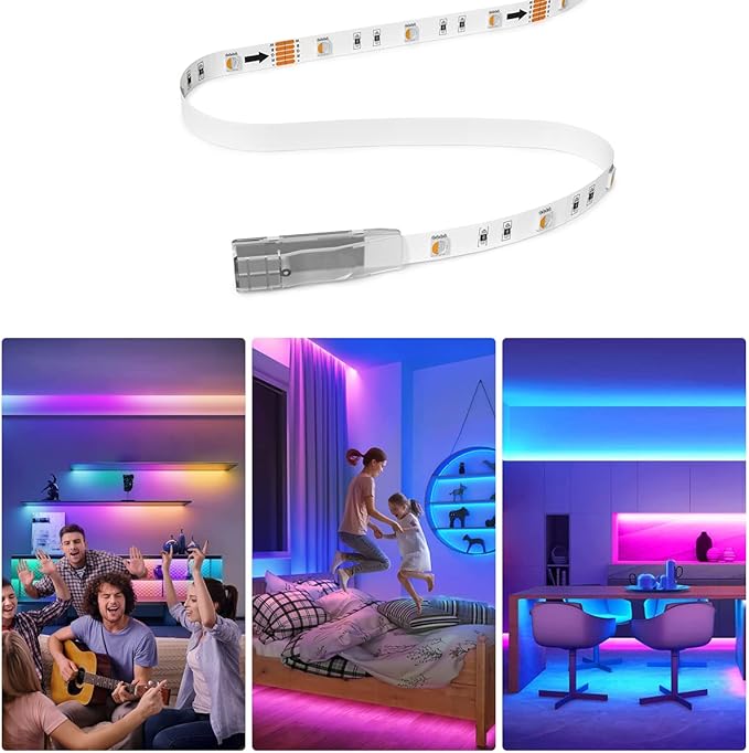 MY BEAUTY LIGHT 12V 1.64FT RGBW LED Strip Light with Receiver