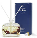 Reed Diffuser Set with Sticks, Daroma Dried Flowers Aromatherapy Reed Diffuser with Nature Essential Oil, Fragrance Scent Diffuser for Home Décor & Office, for Christmas, Shangri-La Hotel
