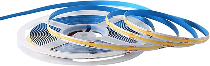 5V USB COB LED Strip Lights,6.56FT/2M,Pink,320LEDs/M,8mm Width,Not Waterproof IP20,1M USB Cable,Flexible LED Tape Light for DIY Home Indoor Decoration