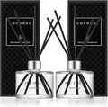 COCODOR Signature Reed Diffuser Set/April Breeze / 6.7oz /2 Pack/Home Fragrance Diffuser, Oil Scent Diffuser for Bathroom Shelf Decor