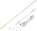 Sunlite LED Under Cabinet Lighting Plug in 46 Inch Linkable Under Counter Lights for Kitchen 16 Watts, 120 Volts, 1600 Lumens, Adjustable 3 CCT 3000K-5000K, 50,000 Hour Lifespan, ETL Listed LED Light