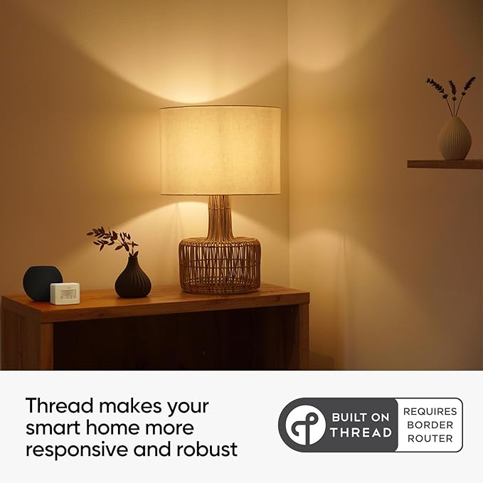 Onvis Smart Motion Sensor, Wireless Hygrometer, Thermometer, Works with Apple HomeKit, Smart Home Automation, PIR Motion Detector-Thread ((iOS 17.4 and Above is Required)