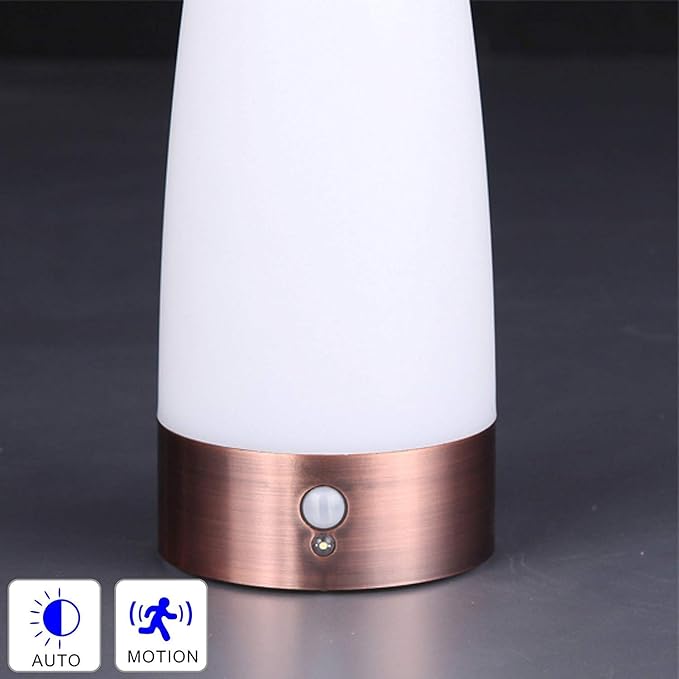 WRalwaysLX Motion Sensor Table lamp (2Pack Round Bronze)