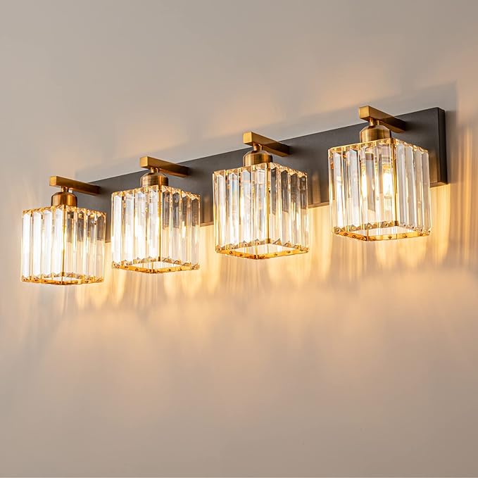 2PacksOutdoorLEDWallLights,16in10-100% DimmingModernPorch&PatioLightsWallSconce,BlackSquareExteriorWallLightFixture,SuitableforLivingRoom,Garage,Bathroom