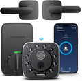 ULTRALOQ Bolt Fingerprint Wi-Fi Smart Locks for Front Door, Works with Apple Home, Alexa, Google, Smart Lock with Handle, App Finger Code Voice Unlock, Remote Control, Auto-Lock, BHMA Certified