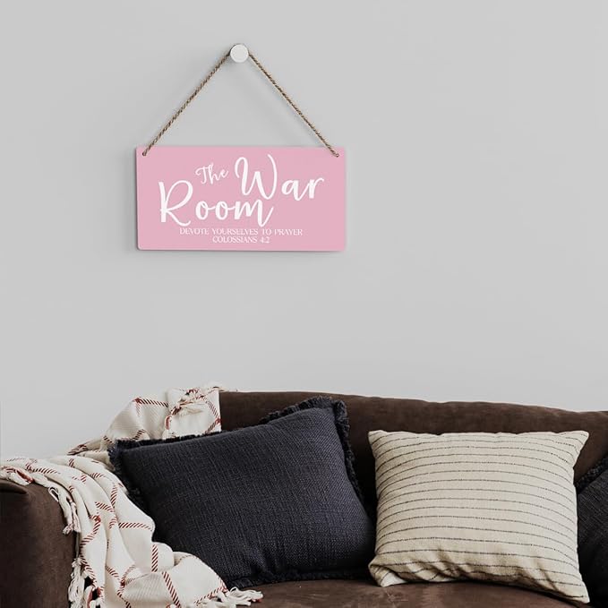 Pink Decor Rustic War Room Decor Christian Decoration Bible Verse Wood Decoration Sign Regalos Cristianos Para Mujer Scripture Printed Wood Sign Wall Art Religious Gifts Faith Based Gifts