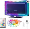 MY BEAUTY LIGHT LED Lights - 8.3ft Waterproof TV LED Backlight for 42-50in TV, 65536 DIY Colors Options RGBW LED Strip Lights, Smart Led Ambient Lighting for Bedroom & Gaming Room Decor
