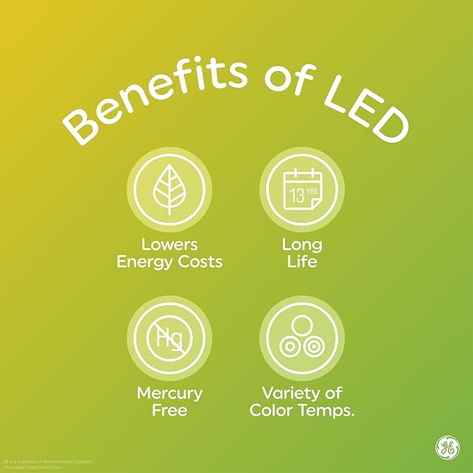 GE LED+ Color Changing Speaker LED Light Bulb with Remote, Daylight and Multicolor, A21 Standard Bulb (1 Pack)