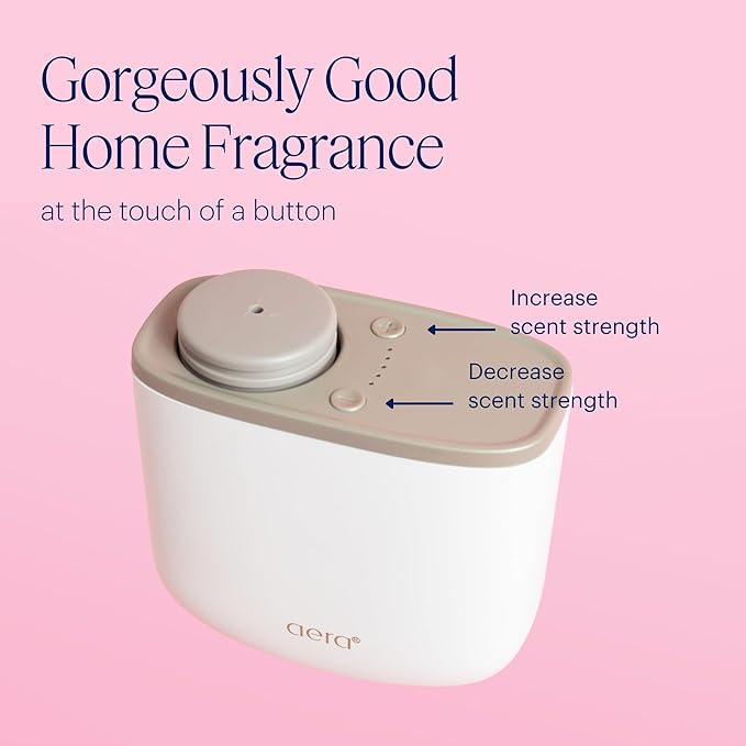 AERA Mini Waterless Plug-in Essential Oil Diffuser for Rooms 100–400 sq ft, – Smart Scent Machine with App & Alexa Control, Hypoallergenic Home Fragrance (Capsules Sold Separately) – Forrest Green