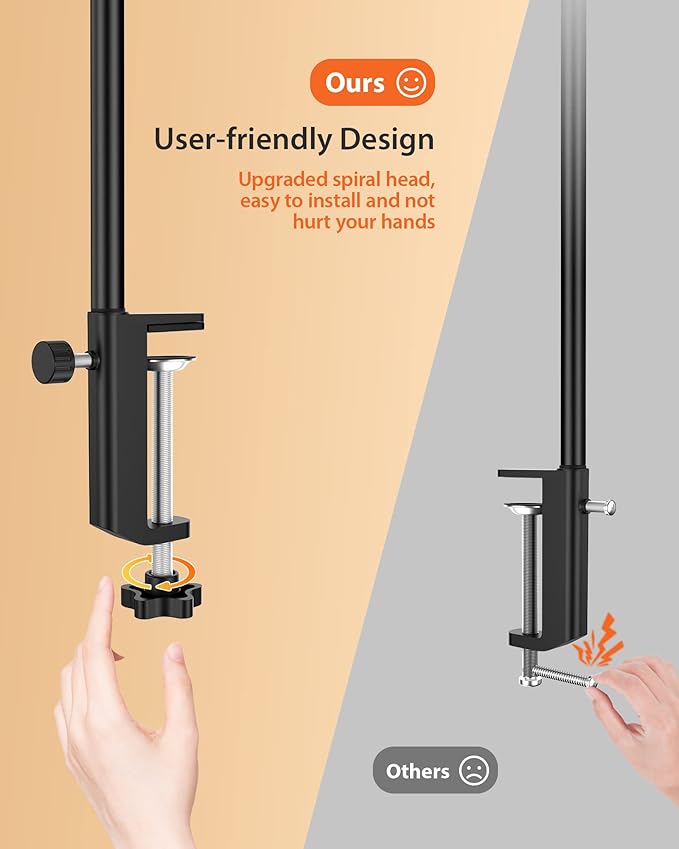 Desk Lamp with Remote, Adjustable Brightness, Eye-Caring LED Light, Rotatable Head, USB with Adapter, Space-Saving Design for Office, Study, Reading, Work, and Home Desktop Illumination - Black