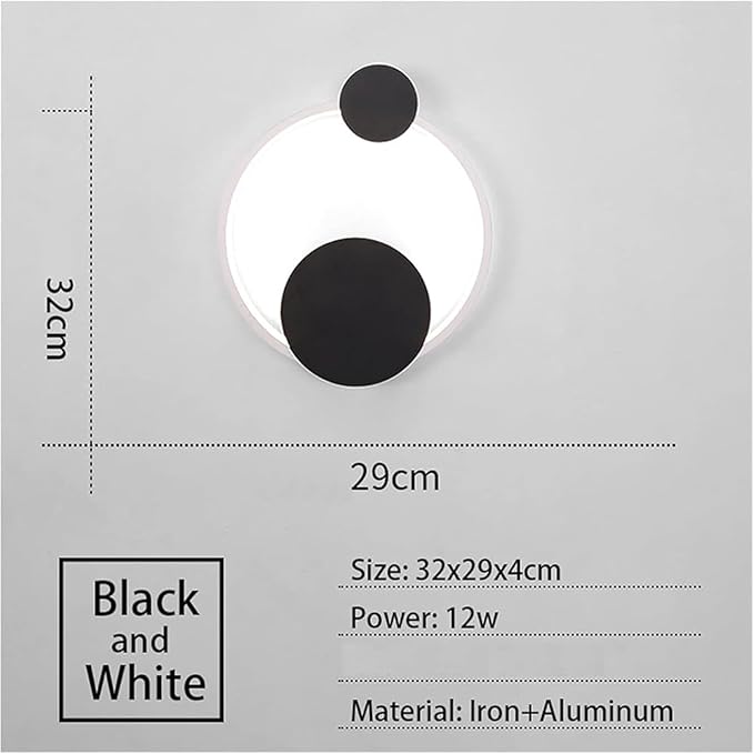 Minimalist Led Wall Decor with Living Room Decoration Bedside Lamp Modern Wall Lamp Sconce Indoor Lighting Wall Light Fixtures for Living Room