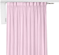 Smart Curtains System, Electric Curtain Track with 4 Slide Rails(38in Per) Motor & Timing Function, Voice App Remote Control Electric Curtain Rod Track for Bedroom, Living Room, Study Etc