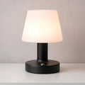 Cordless Table Lamp, Rechargeable Table Lamp, Waterproof Shower Lamp, 5200mAh Small Table Lamps, 3-Color Dimmable Touch Light, Portable Outdoor and indoor table lamp, Bedside night light (Black)
