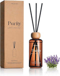 M&SENSE Reed Diffuser Set, White Cardamom Sage Scented 6.3 fl oz Natural Essential Oil Diffusers with Sticks, Non-Toxic Organic Air Freshener, Long-Lasting Fragrance Oils for Home Bathroom Kitchen