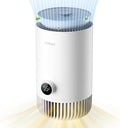 Humidifier and Air Purifier in One, Evaporative No-Mist HEPA Air Purifier & Humidifier Combo for Bedroom, 0.8-Gal Top-Fill Water Tank, Ultra-Quiet 23dB