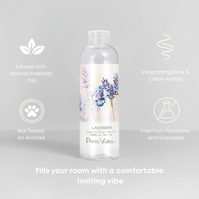 Pretty Valley Reed Diffuser Refill (Lavender)
