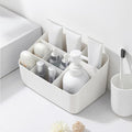 Desk Organizer with 7 Compartments Nightstand Organizer & Bedside Organizer for Dorm, Office Desk, Pen, Pencil, Remote Control Holder, Skincare & Stationary