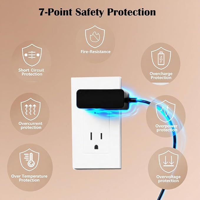 24V AC/DC Adapter Compatible with Sierra Modern Home Essential Oil Diffuser Humidifier Smart WiFi Wireless Aromatherapy 400ml Alexa Home App Voice Control LED Power Supply Cord Charger