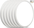 SunRider 6-Pack LED Flush Mount Ceiling Light Fixture, 5000K Daylight White, 2400LM, 12 Inch 24W Indoor Flat Panel Lamp, 240W Equiv., Non-Dimmable