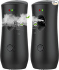 2 PACK Automatic Air Freshener Spray Dispenser | Adjustable Aromatherapy Machine for Homes, Bedrooms, Bathrooms, Offices, Hotels, and Commercial Spaces