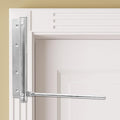 Automatic Door Closer Black Spring Door Closers for Home, Stainless Steel Auto Doors Closer Self Closing Safety Screen Closers