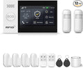 PGST Wireless Home Alarm System,Smart Home Security Systems with 4G SMS/Tuya App Instant Alerts,Motion Detector,Door Alarm Sensors,Remote for Villa,Apartment,Kids Safety,No Monthly Fee