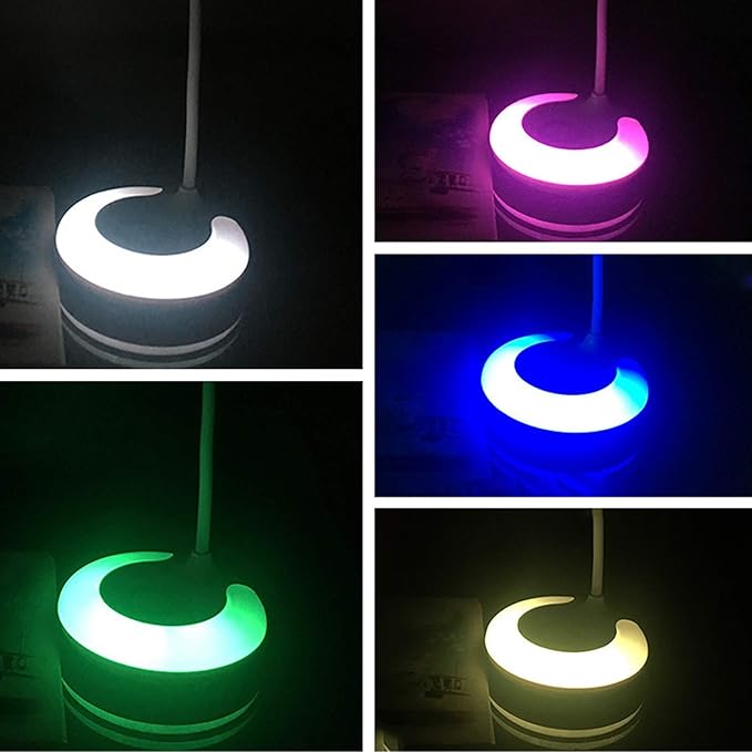 LED Desk Lamp, Dimmable Eye Caring Reading Desk Light RGB Dimmable Office Lamp Desktop Supplies
