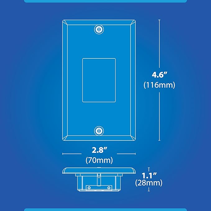NICOR Lighting STP2 Frosted Black LED Step Light (STP2F120BK)