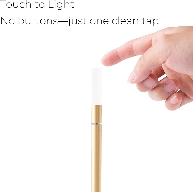 Dark Academia Lamp – Aesthetic Vintage Candlelight Desk Lamp, Touch Dimmable Rechargeable LED Light for Reading, Bedroom, Study, Dorm, Nightstand or Writer’s Corner