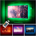 USB TV Backlight RGB LED Neon Accent Lights Strips for 32 to 43 inch HDTV Bias Lighting with Remote - USB Powered TV Behind Lighting LED Strip