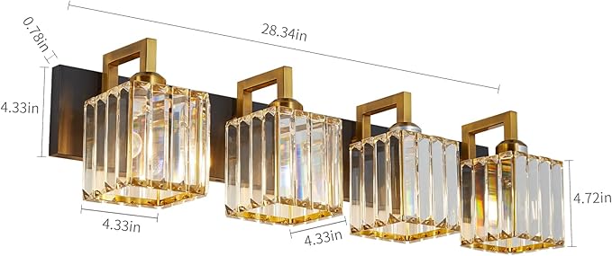 2PacksOutdoorLEDWallLights,16in10-100% DimmingModernPorch&PatioLightsWallSconce,BlackSquareExteriorWallLightFixture,SuitableforLivingRoom,Garage,Bathroom