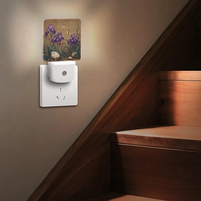 Night Lights Plug Into Wall, Classical Vitality LED Smart Light Sensor Night Light Auto Dusk to Dawn for Hallway, Bedroom, Bathroom, Stairway