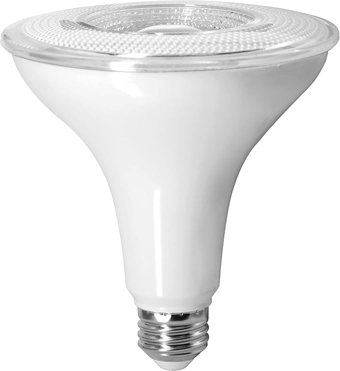 Sylvania Dusk to Dawn PAR38 LED Light Bulb with Auto On/Off Light Sensor, 120W=14W, 1250 Lumens, 5000K, Daylight - 1 Pack (41363)