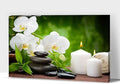 GUTTATY Zen Wall Art Decor, Modern Bathroom Zen Decor Wall Art, Canvas Wall Art for SPA Zen Room Decor, Green Bamboo and Pebble Relaxing Zen Art Prints for Office & SPA Wall Decor 24x36 Inches
