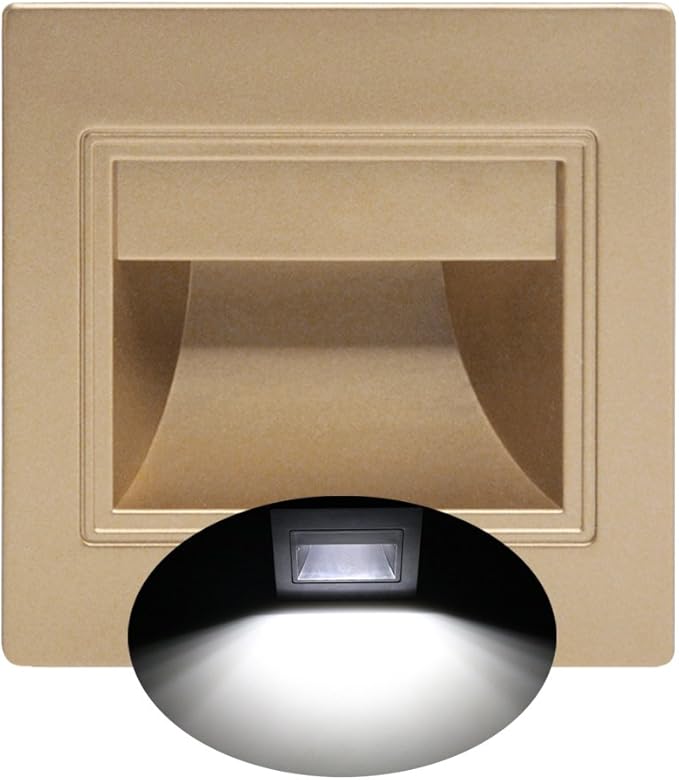 1.5W LED Recessed Light Pathway For Stair Step Wall Garden Indoor Outdoor L Lighting Table Lamp Desk Lamp Ball Clip Cupboard Projector Night Light Light LED Bulb Light Bar Tube Base