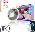RGBW COB LED Strip Light Kit,16.5ft Color Changing Multicolor Neutral White, Cuttable Adhesive Lights Strip ETL Listed for Bedroom Party Decoration with Remote & APP Control (AC/DC Adapter Included)